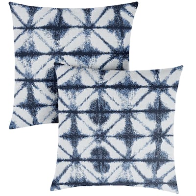 Sorra Home Sunbrella Outdoor Knife Edge Pillow Set of 2