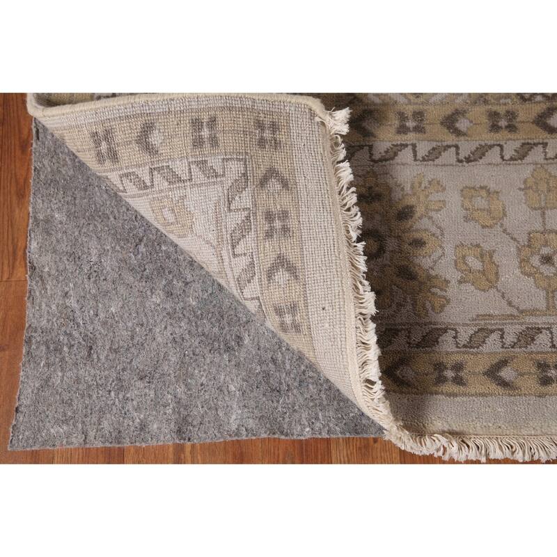 Oushak Oriental Area Rug Handmade Wool Carpet - 8'10"x 12'1"