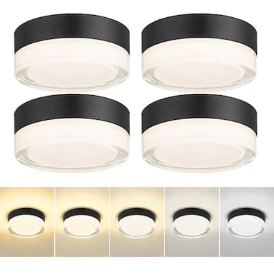 6 Inch LED Flush Mount Ceiling Lights, 4 Packs