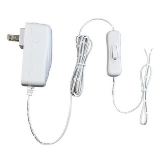 Armacost Lighting 18W AC Wall Plug Adapter with Switch 12V - Bed Bath ...
