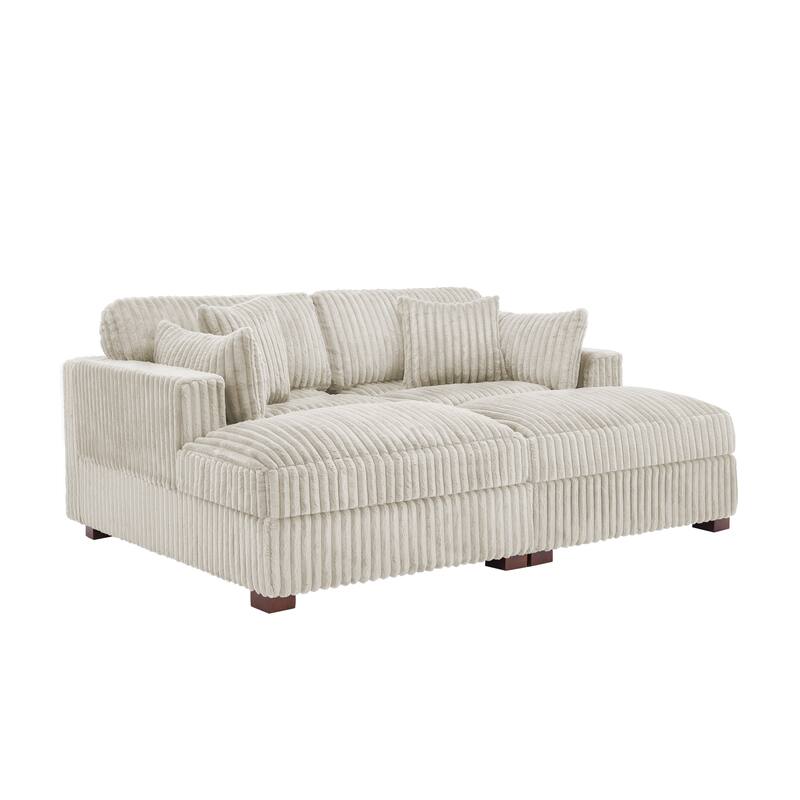 Modular Sectional Fabric Sofa for Living Room & Bedroom