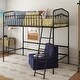 preview thumbnail 1 of 27, The Novogratz Bushwick Metal Loft Bed