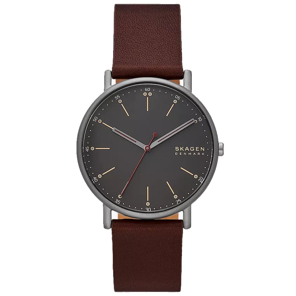 Skagen Men's Signatur Black Dial Watch - SKW6860 - 6 (36)