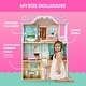 preview thumbnail 2 of 3, MySize Dollhouse - Large 3-Story Dollhouse with 7 Rooms