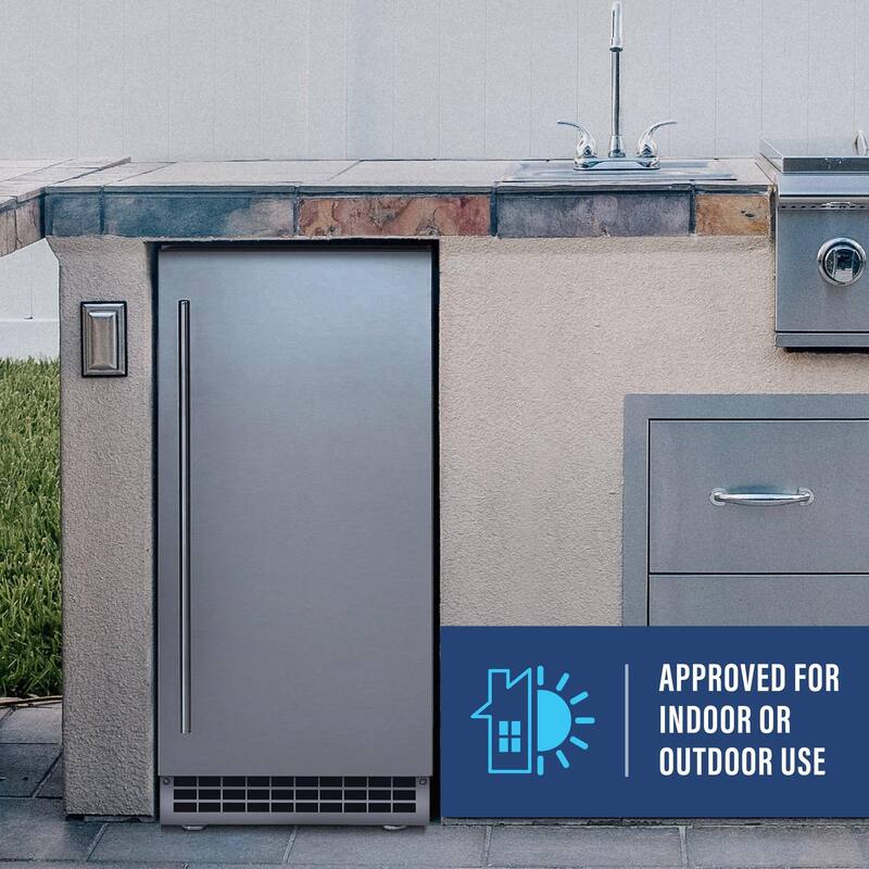 Scotsman Residential SRNG110A-1SU Brilliance 15" Wide 26 Lbs. Capacity