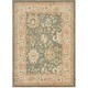 preview thumbnail 10 of 30, SAFAVIEH Heirloom Vanesa Traditional Oriental Rug 4' x 5'7" - Blue/Creme - Rectangle