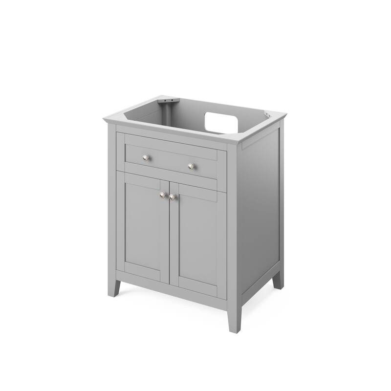 Jeffrey Alexander VN2CHA-30-NT Chatham 30" Single Free Standing Vanity - Grey
