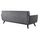 preview thumbnail 15 of 24, Engage Performance Velvet Sofa Gray