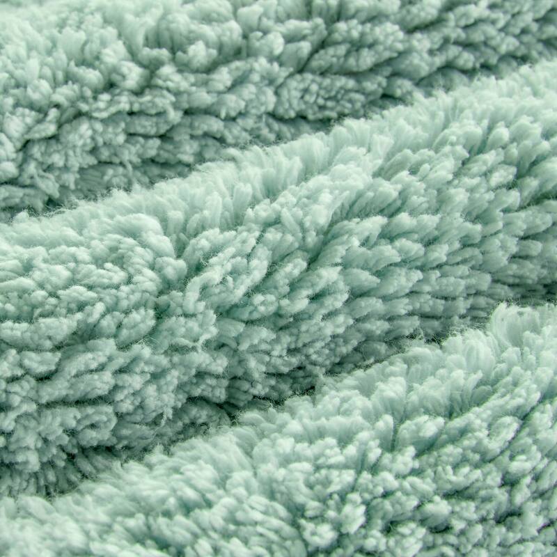 1 PCS 24x36"Tufted 3000 GSM Reversible Bath Rug Green - 3' x 2'