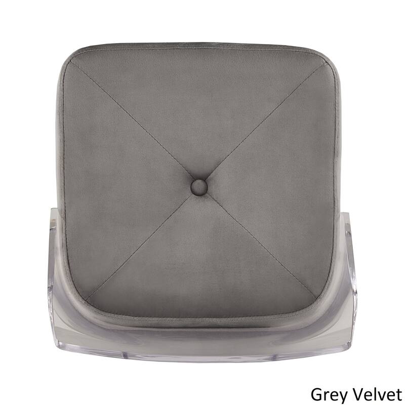 Lennox Velvet Counter Height Stools (Set of 2) by iNSPIRE Q Bold On