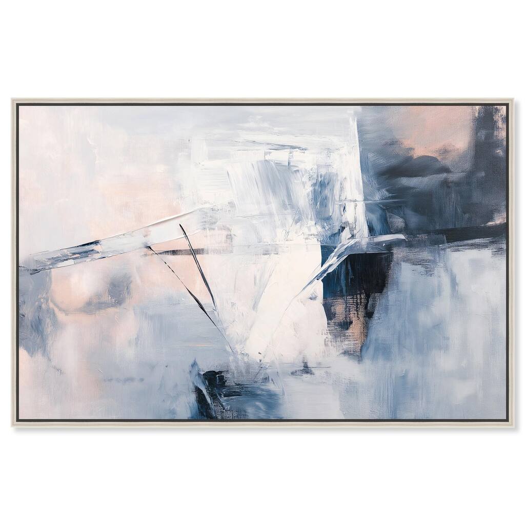 Blue Rapture I Canvas by Art Remedy