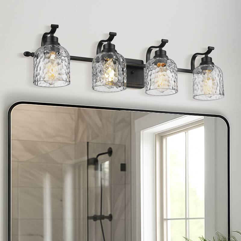 Modern 3/4-Light Bathroom Vanity Light