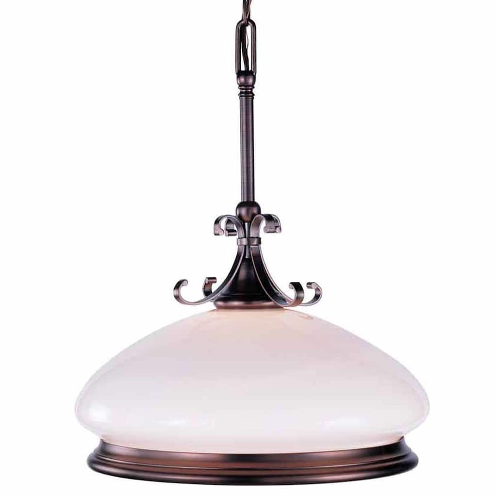 Volume Lighting Hyde Park Single Light 16" Wide Pendant