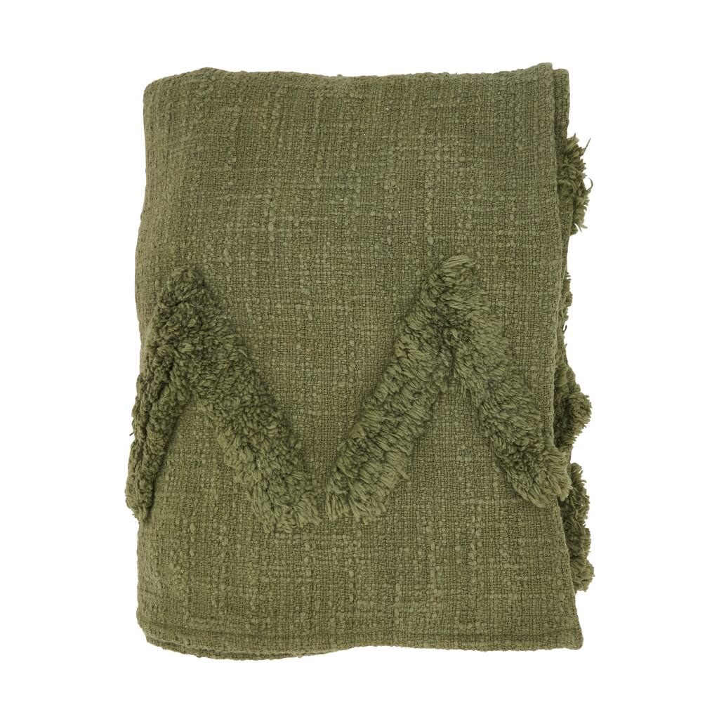 Chic Tufted Textured Throw