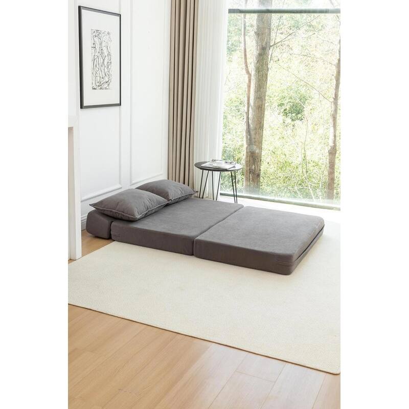 Twin Foldable Sleeper Chair Bed, 5-Second Bed for Dorm Living Room