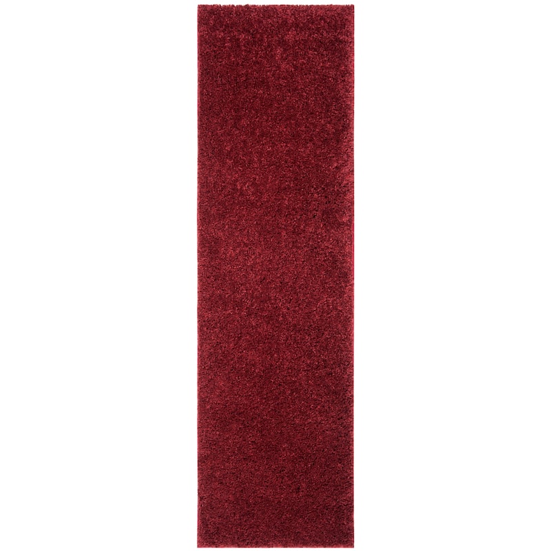SAFAVIEH August Shag Solid 1.2-inch Thick Area Rug