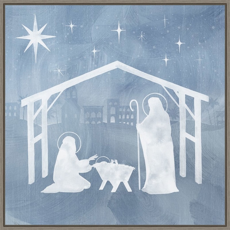 Star of Bethlehem I by Grace Popp Framed Canvas Wall Art
