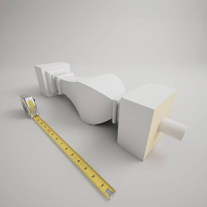 Fiberthane 700 Series Arcadian Baluster, Factory Primed