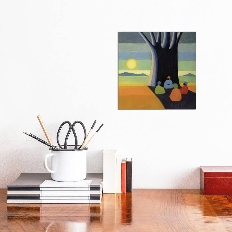 iCanvas "The Meeting, 2005" by Tilly Willis Canvas Print - 12x12x0.75