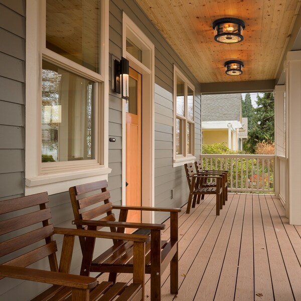 Outdoor porch ceiling lights with motion sensor outlet