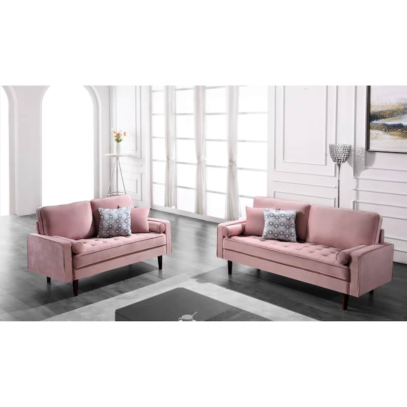 Civa 2 Piece Living Room Set - Sofa and Loveseat