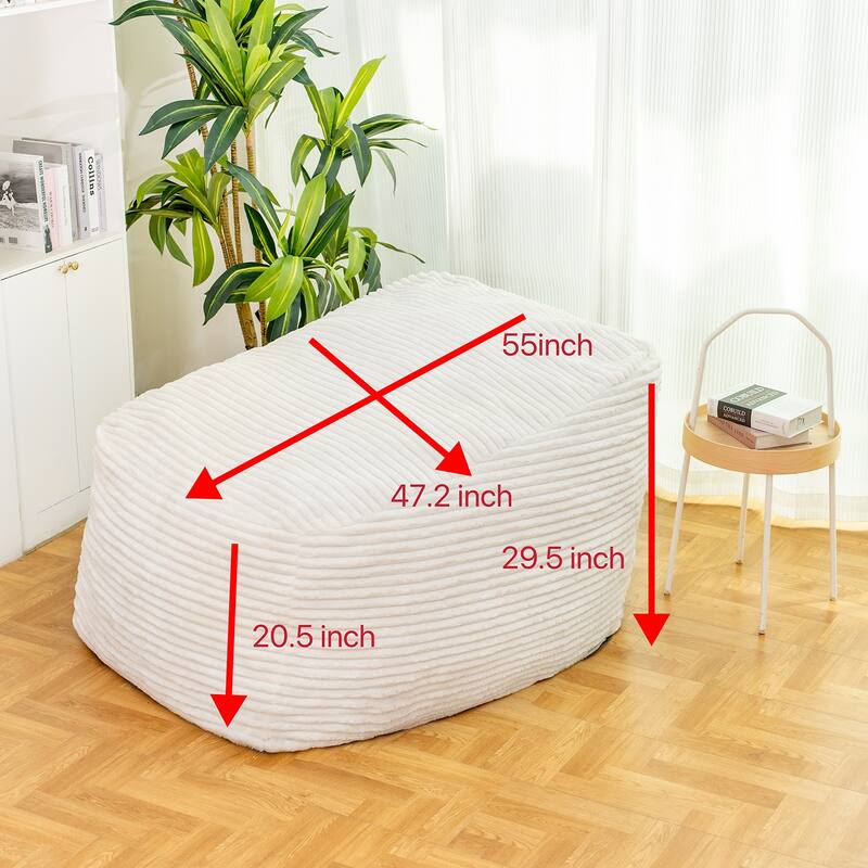 Faux Fur Classic Bean Bag