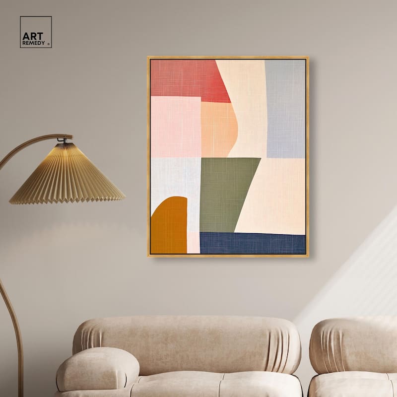 Planar Patchwork I Canvas by Art Remedy
