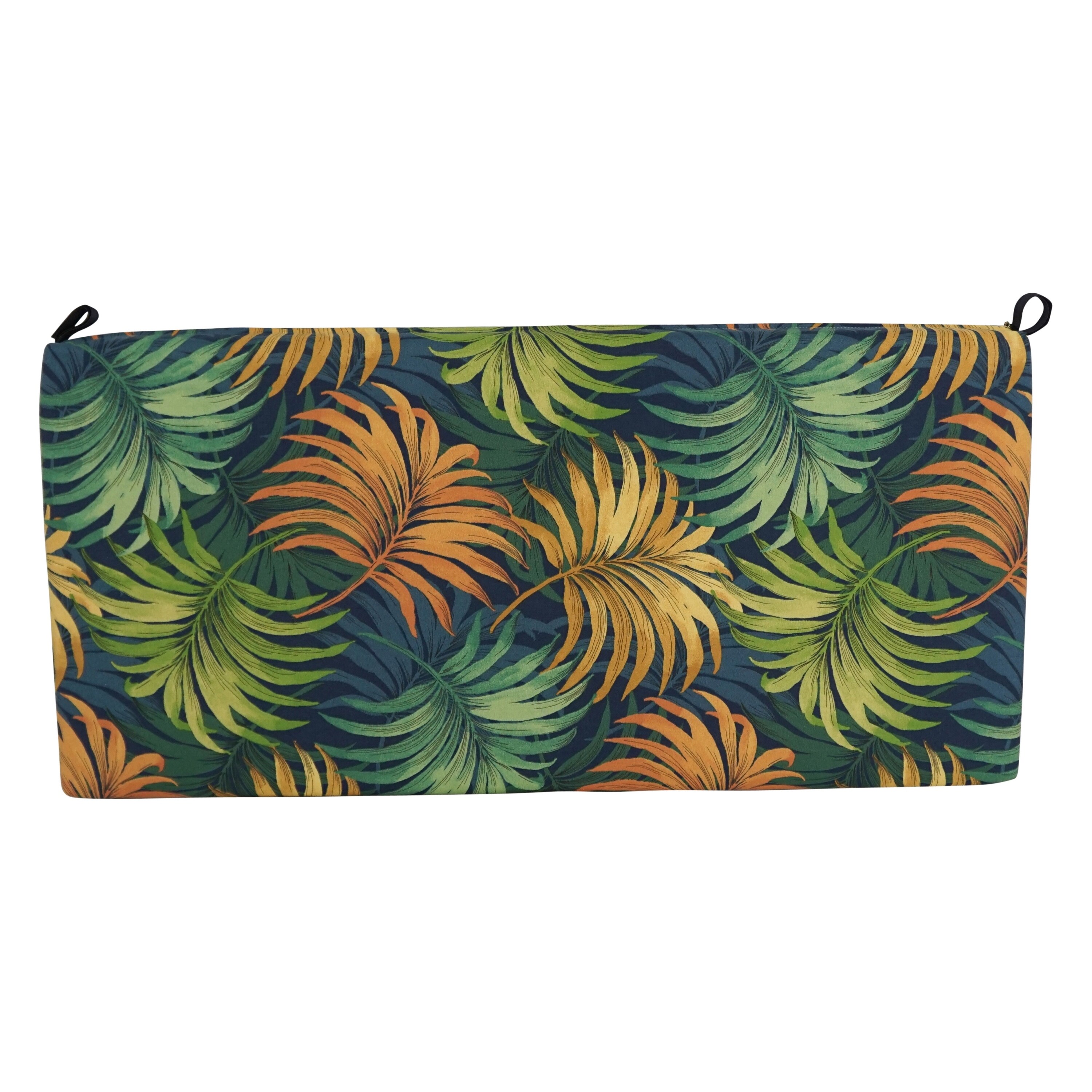 как выглядит Blazing Needles 45-inch All-Weather Bench Cushion - 45 x 19 фото