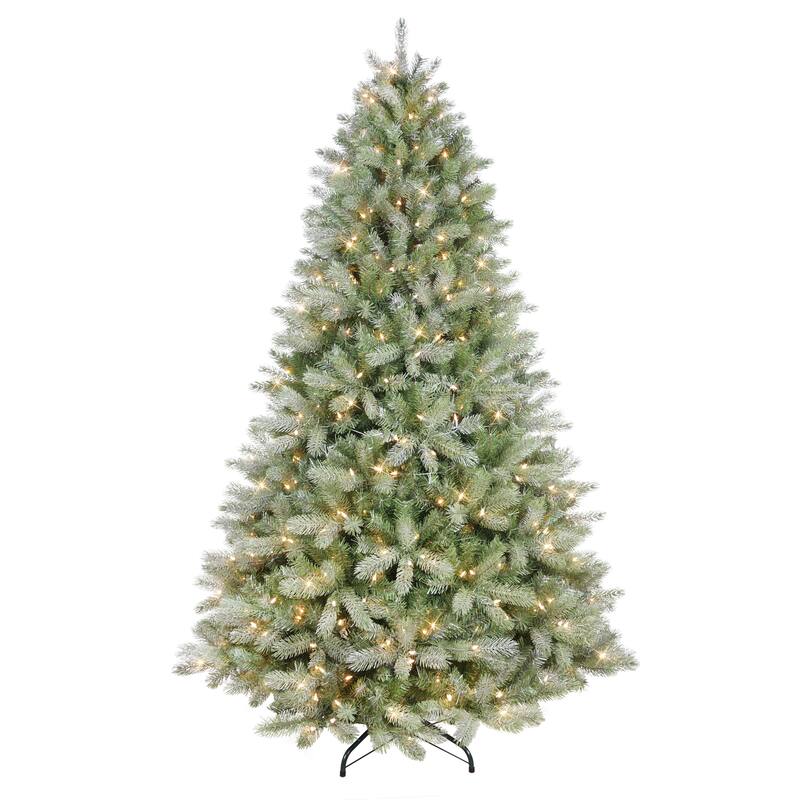 7.5ft Pre-lit Colchester Pine, 2336 Branch Tips, 500 Multi-color LED Lights
