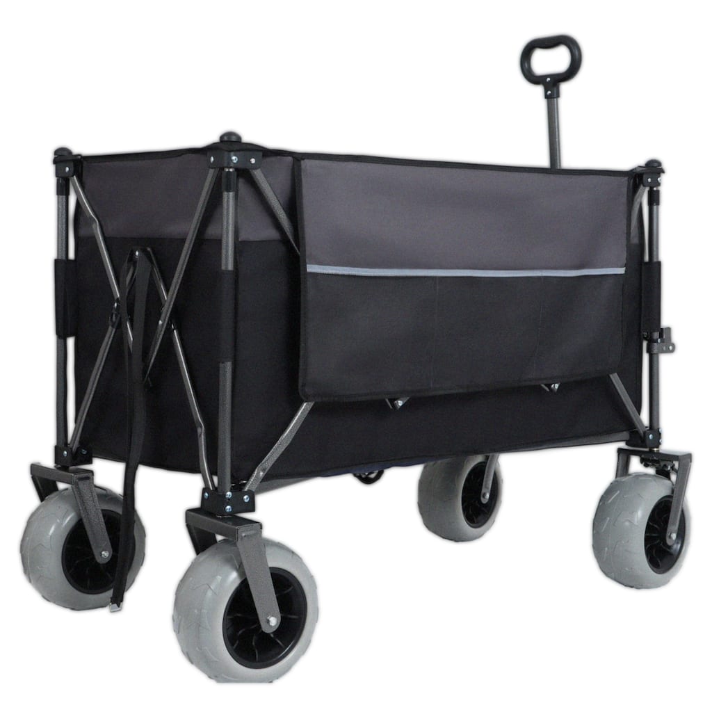 Heavy-Duty 300L XL Folding Wagon Cart