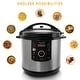 preview thumbnail 3 of 3, Megachef 12-quart Steel Digital 15-preset Pressure Cooker