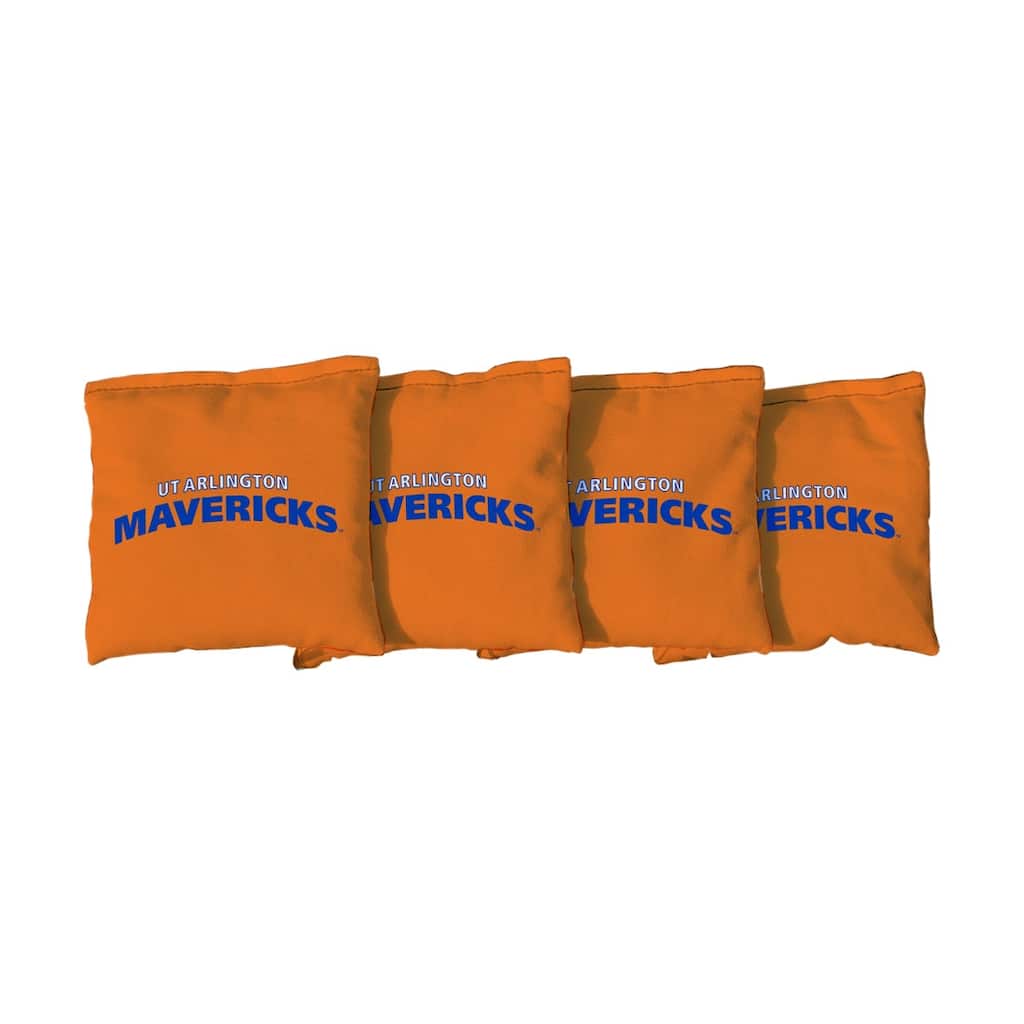 Texas Arlington Mavericks Orange Cornhole Bags