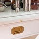 preview thumbnail 3 of 7, SEI Furniture Canna Transitional White Wood Bar Cabinet