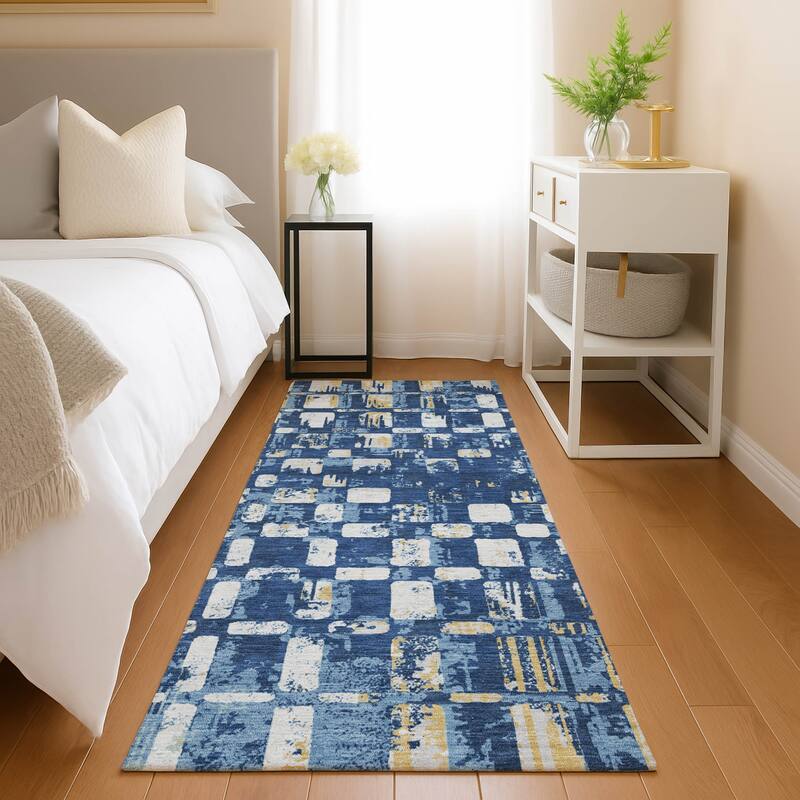 Machine Washable Indoor/ Outdoor Casual Foxfield Chantille Rug