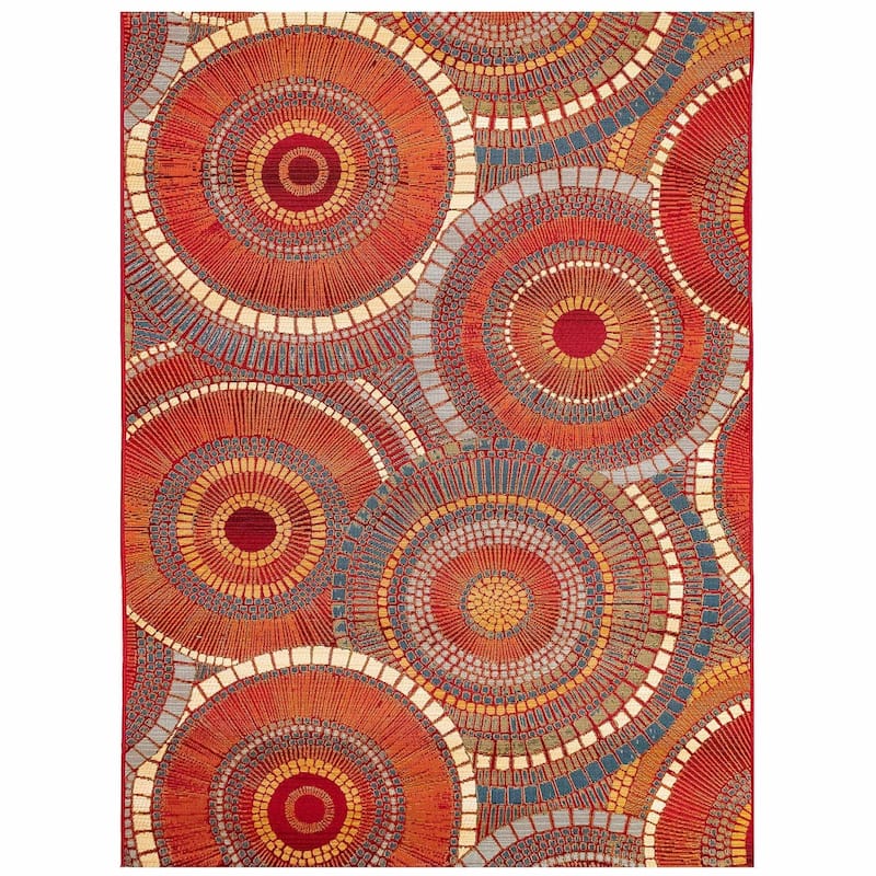 Liora Manne Marina Circles Indoor/Outdoor Area Rug