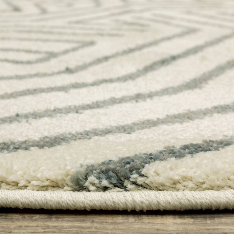 Style Haven Salinas Modern Geometric Beige/ Grey Indoor Area Rug