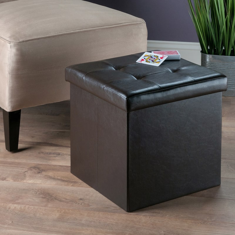 Ashford Square Storage Ottoman