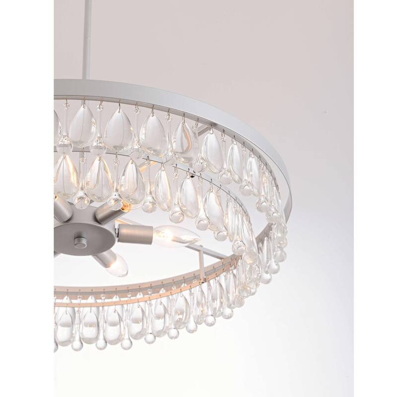 Viviana Crystal 6-light Chandelier