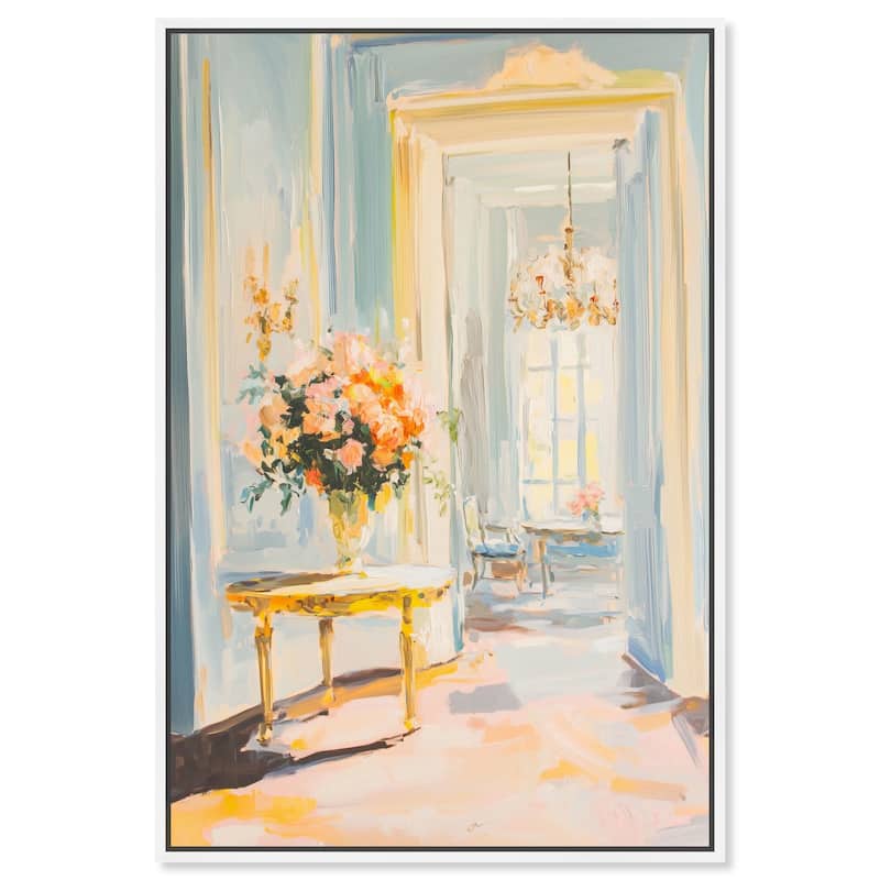 Glowing Room II Canvas by Art Remedy - White - 30" x 45"