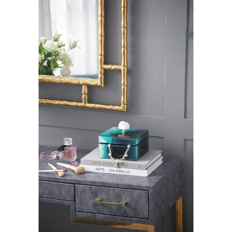 Jewelry Box, Stackable Decorative Storage Boxes With Lids