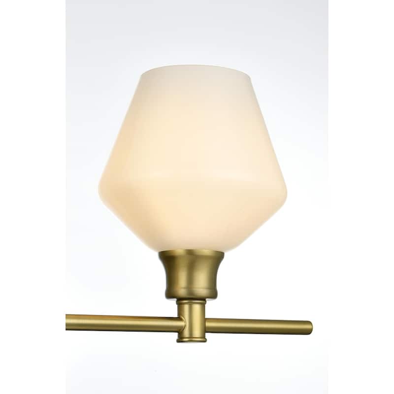 Elegant Lighting Gene 5 Light 47" Wide Bathroom Vanity Light with