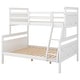 preview thumbnail 11 of 9, Twin over Full Country Bunk Bed with Ladder, Can Separable 2 Beds