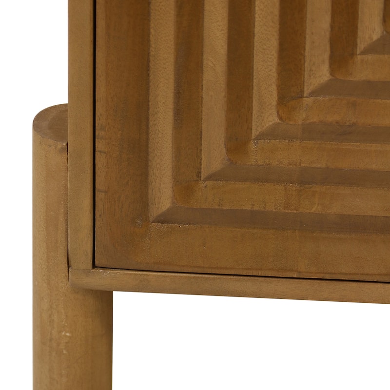 StyleCraft Jarcos 3-Door Sideboard - Light Tobacco