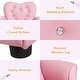preview thumbnail 4 of 13, Taylor & Olive Estella Pink Upholstered Kids Chair