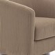 preview thumbnail 16 of 63, Corduroy Upholstered Swivel Barrel Chair (Set of 2)