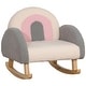 preview thumbnail 2 of 12, Child's rocking chair for bedrooms and playrooms - 19.75" L x 17.75" W x 17.25" H