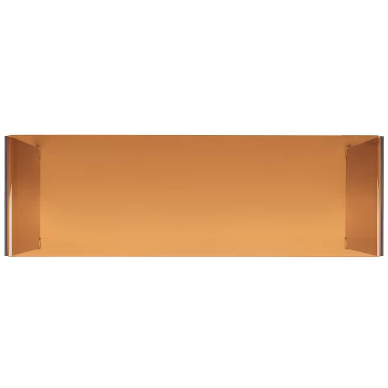 SAFAVIEH Olena Tempered Glass Console Table - 43" W x 14" D x 30" H - 43Wx14Dx30H