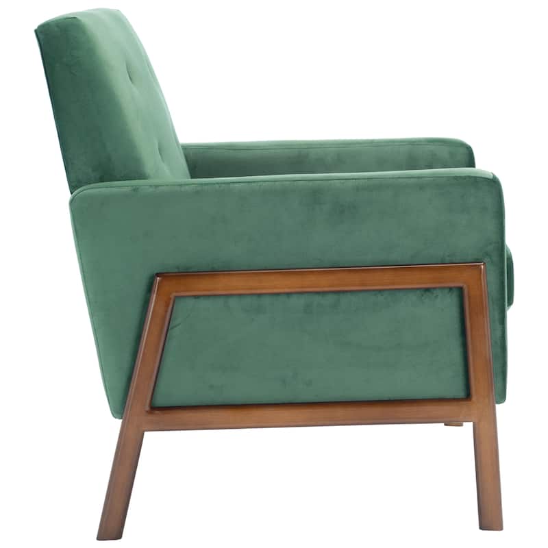 SAFAVIEH Roald Mid-Century Modern Sofa Accent Chair - 29" W x 29" L x 33.5" H