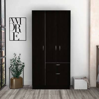1-Drawer Rectangle Armoire