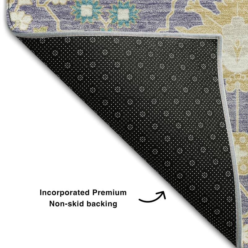 Premium Washable Super Soft Traditional Oushak Mayfield Rug